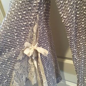 Grey and white altar’d state sweater